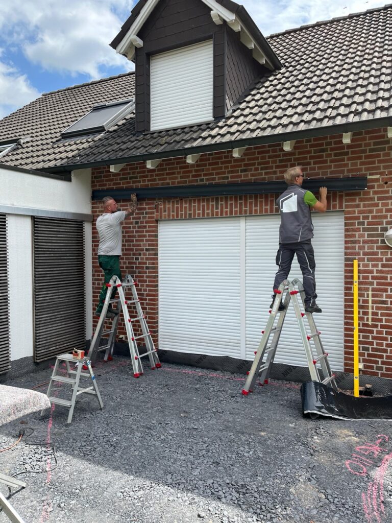 Varianda Fertigstellung Terrasse Überdachung